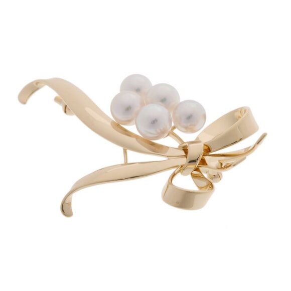 MIKIMOTO Pearl brooch - Picture 5 of 6